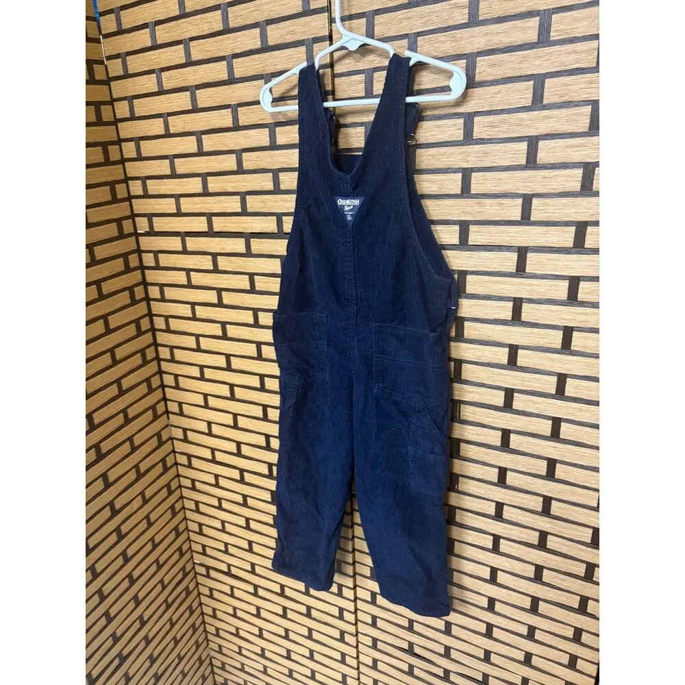 Osh Kosh Navy‎ Cordouroy Overalls Size 4T